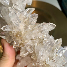 Load image into Gallery viewer, Rare - high quality lemurian quartz cluster