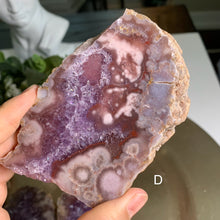 Load image into Gallery viewer, Top quality - pink amethyst flower agate slab/slice