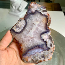 Load image into Gallery viewer, Top quality - blue flower agate slab/slice