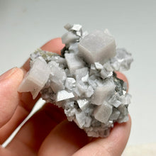 Load image into Gallery viewer, Cubic Calcite on Pyrite | Daye Mine, China | Natural Mineral Specimen