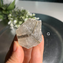 Load image into Gallery viewer, Rare - Benz calcite with pyrite