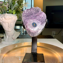 Load image into Gallery viewer, High quality - Uruguay flower stalactite amethyst specimen
