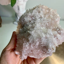 Load image into Gallery viewer, Pink lemurian quartz cluster from Colombia