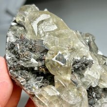 Load image into Gallery viewer, Rare - Top Quality Yellow Calcite on Matrix with Pyrite – Anhui, China