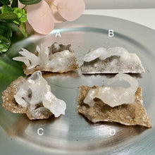 Load image into Gallery viewer, Rare - art shape crystalline crystal cluster