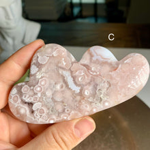 Load image into Gallery viewer, Top quality - pink flower agate clouds