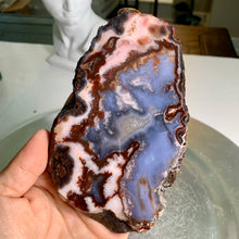 Load image into Gallery viewer, Top quality - blue flower agate slab / slice