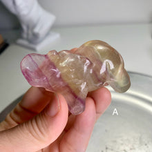 Load image into Gallery viewer, High quality - fluorite elephant