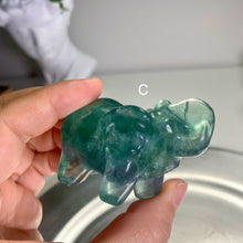 Load image into Gallery viewer, High quality - fluorite elephant