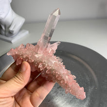 Load image into Gallery viewer, High quality - pink Himalayan quartz cluster