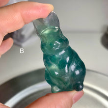 Load image into Gallery viewer, High quality - fluorite bunny / fluorite yoga frog