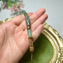 Load image into Gallery viewer, Dzi Bead Bracelet | Tibetan Inspired Bracelet | Handmade Artisan Jewelry