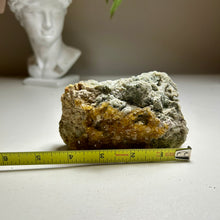 Load image into Gallery viewer, Self stand Golden Barite Crystal Cluster on Matrix | Jiangxi, China