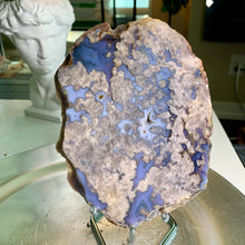 Load image into Gallery viewer, High quality - blue flower agate slab / slice