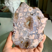 Load image into Gallery viewer, Top quality - blue flower agate slab / blue flower agate slice