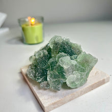 Load image into Gallery viewer, Green Nipple Fluorite Icy Raw Fluorite Cluster Natural Mineral Specimen
