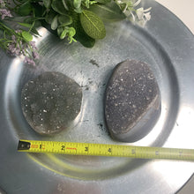 Load image into Gallery viewer, Top quality - Uruguay rainbow amethyst/ colorful amethyst with druzy and agate banding