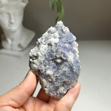 Load image into Gallery viewer, Xianghualing Blue Purple Fluorite Crystal with Quartz | China