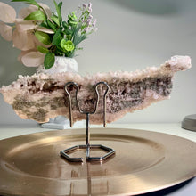 Load image into Gallery viewer, Pink lemurian quartz cluster from Colombia