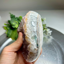 Load image into Gallery viewer, Top quality – Rainbow Amethyst from Uruguay | Natural druzy sparkle | High-vibration décor & gift