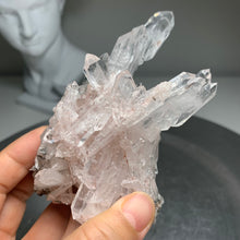 Load image into Gallery viewer, High quality- pink lemurian quartz cluster from Colombia