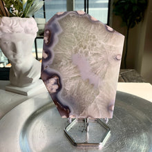 Load image into Gallery viewer, High quality - green flower agate slab/ slice