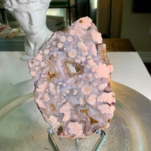 Load image into Gallery viewer, Top quality - blue flower agate slab / blue flower agate slice