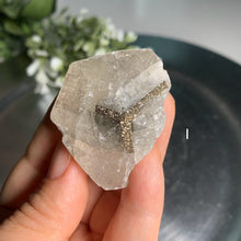 Load image into Gallery viewer, Rare - Benz calcite with pyrite