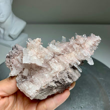 Load image into Gallery viewer, Top quality - double side pink lemurian quartz cluster from Colombia