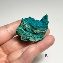 Load image into Gallery viewer, Natural Chrysocolla on Matrix from Peru | Blue Green Copper Mineral Specimens | Select A or B