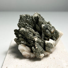 Load image into Gallery viewer, Hunan Pyrite with White Calcite – Sparkling Golden Crystal Cluster for Protection, Wealth Energy & Home Decor