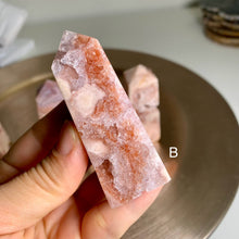 Load image into Gallery viewer, High quality - pink amethyst flower agate towers / points