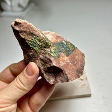 Load image into Gallery viewer, Natural Chalcopyrite on Matrix from Daye China