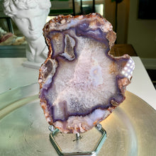Load image into Gallery viewer, Top quality - blue flower agate slice / slab
