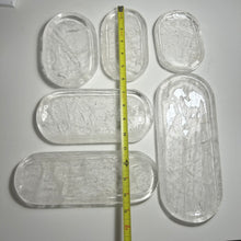 Load image into Gallery viewer, Natural Clear Quartz Crystal Tray - Minimalist Jewelry & Ritual Dish
