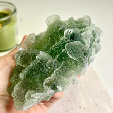 Load image into Gallery viewer, Rare Green Botryoidal Fluorite from Xianghualing, Hunan – Nipple Fluorite Plate for Art Display and Mineral Collection
