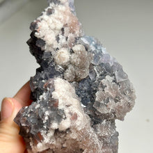 Load image into Gallery viewer, Blue-Purple Fluorite with Quartz | Xianghualing Mine, Hunan, China