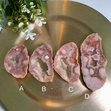 Load image into Gallery viewer, Top quality - pink amethyst slab / flower agate slab/ slice