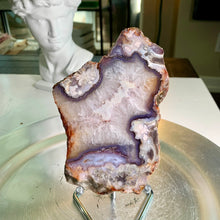 Load image into Gallery viewer, Top quality - blue flower agate slab/slice
