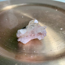 Load image into Gallery viewer, Mini size pink lemurian quartz cluster