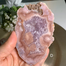 Load image into Gallery viewer, Top quality - pink amethyst flower agate slab/ slice