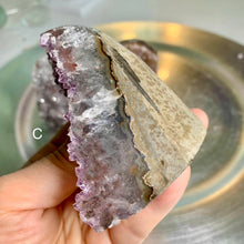 Load image into Gallery viewer, Top quality - rainbow amethyst tower from Uruguay / colorful amethyst druzy towers