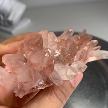 Load image into Gallery viewer, High quality- pink Himalayan quartz cluster