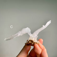 Load image into Gallery viewer, Rare - crystalline crystal cluster , icy color