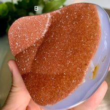 Load image into Gallery viewer, Rare - sugery rainbow amethyst freeform / Uruguay rainbow amethyst