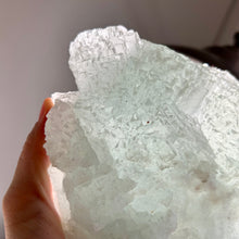 Load image into Gallery viewer, Xianghualing Green Stepped Fluorite | Rare "Staircase" Geometric Cluster
