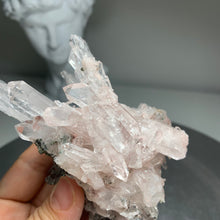 Load image into Gallery viewer, High quality- pink lemurian quartz cluster from Colombia