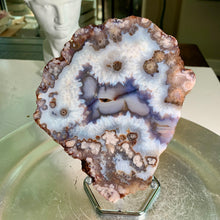 Load image into Gallery viewer, Top quality - blue flower agate slab/slice