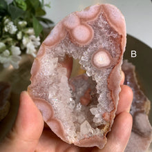 Load image into Gallery viewer, Top quality - pink amethyst slab / flower agate slab/ slice