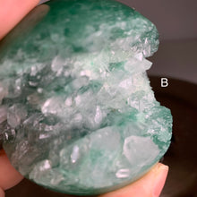 Load image into Gallery viewer, Rare - Top quality green strawberry druzy sphere